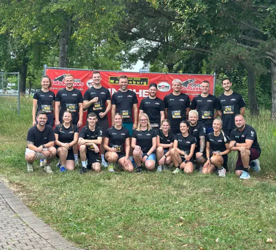 Team DOTLUX beim DOTLUX RatsRun in Weißenburg