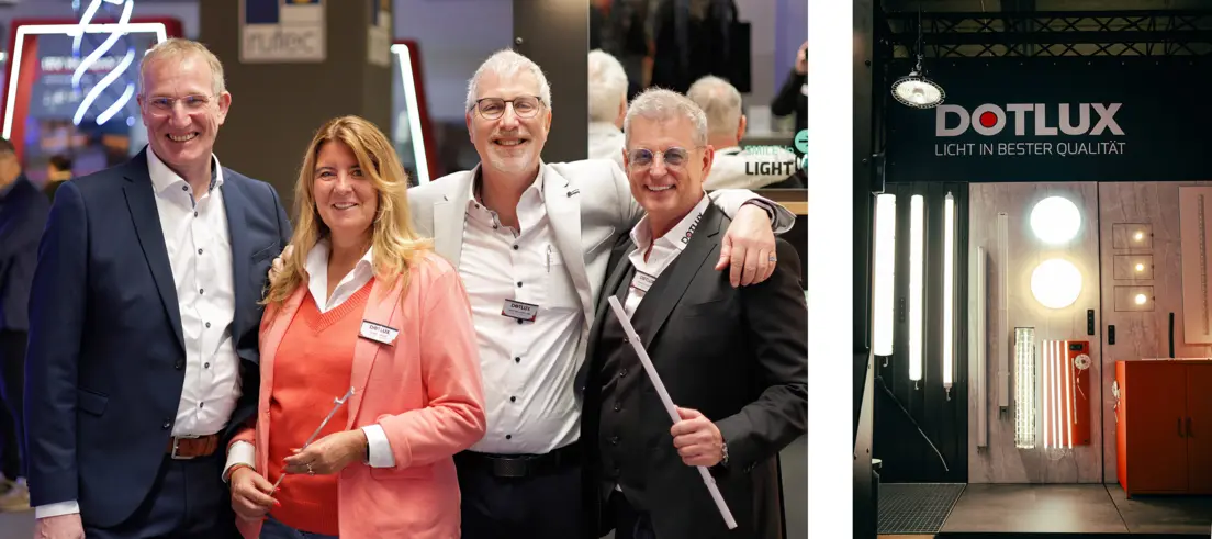 Unser Team auf der Messe Light+Building