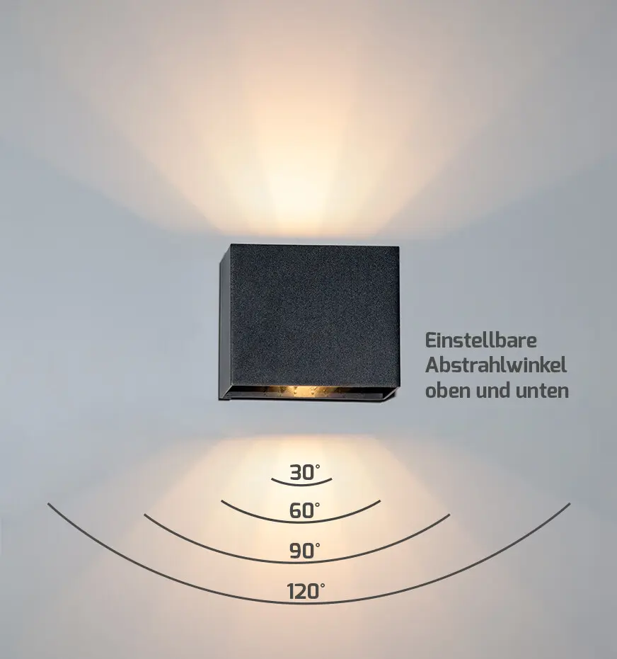A simple, white mirror lamp