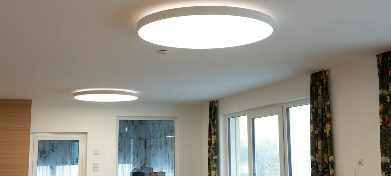 DISCugr im Speisesaal eines Seniorenheims